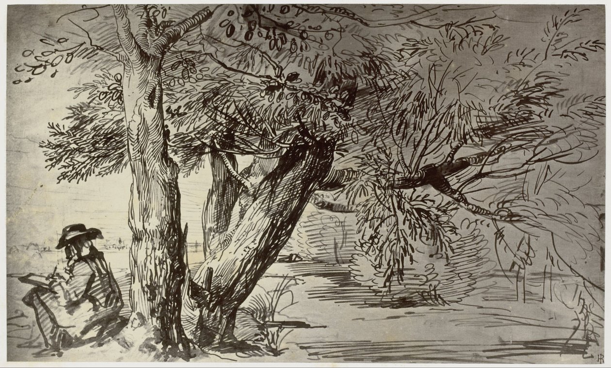 Jan Lievens, Ett landskap av Philip Henry Delamotte