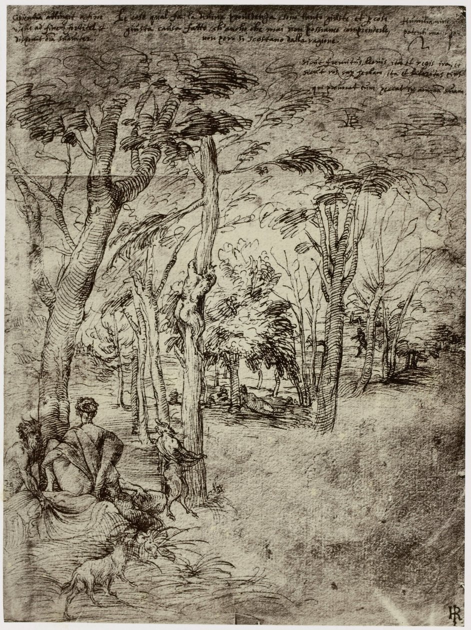 Titiaan, Design för en bild av Philip Henry Delamotte