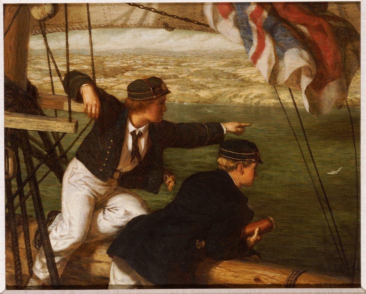 Land Ahoj!, 1864 av Philip Richard Morris