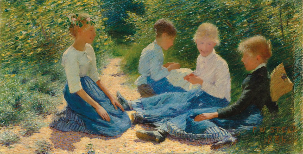 Chatterboxar, 1886 av Philip Wilson Steer