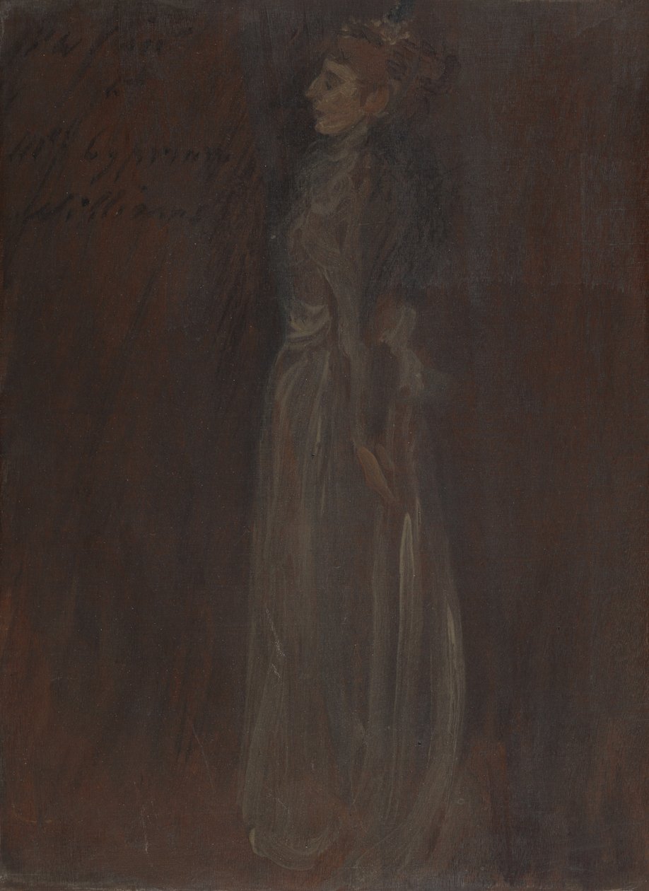 Porträtt av Mrs Cyprian Williams av Philip Wilson Steer