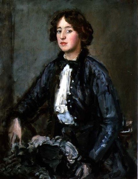 Porträtt av en dam av Philip Wilson Steer