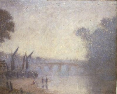 Richmond Bridge i Richmond, Surrey av Philip Wilson Steer