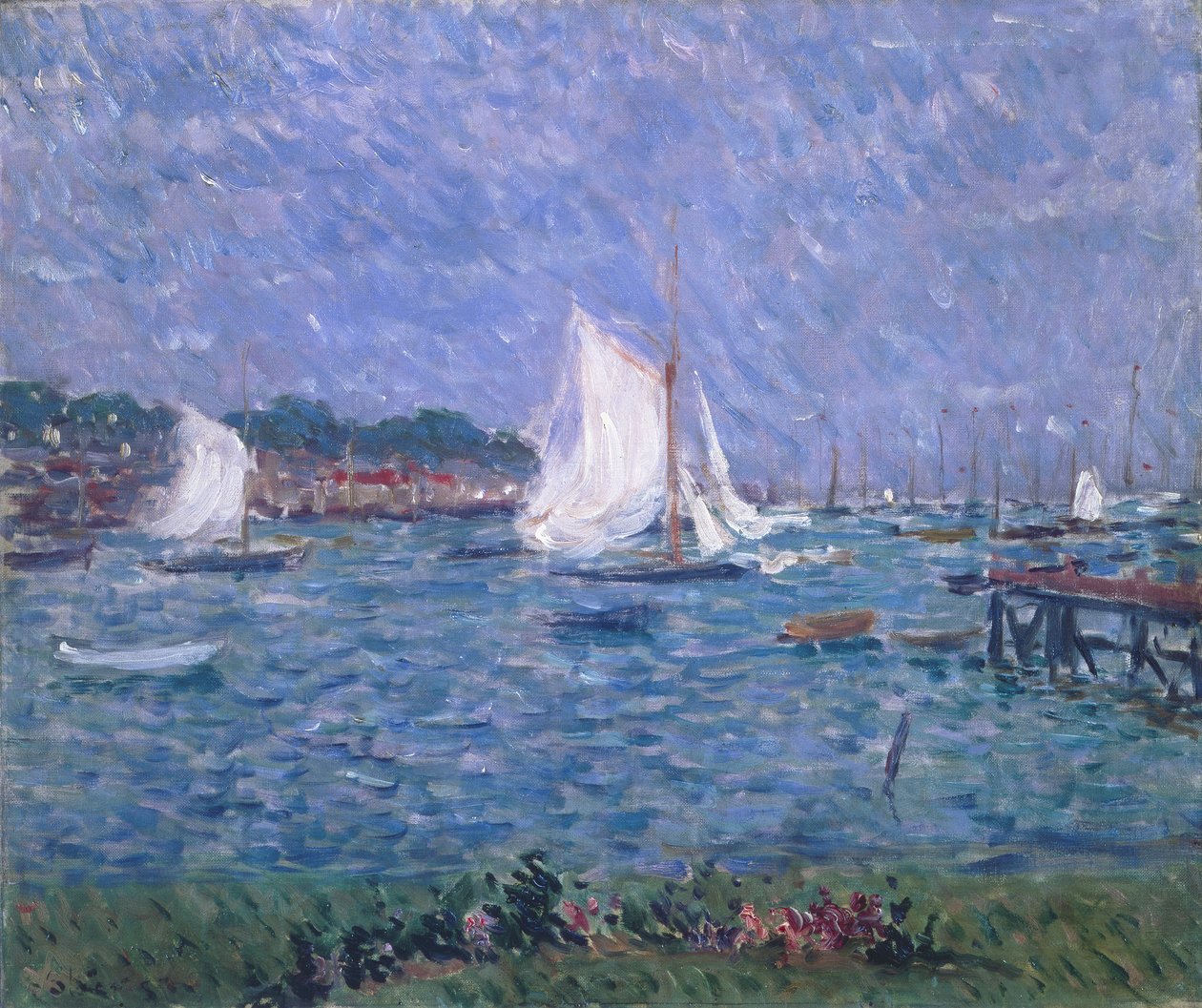 Sommar på Cowes av Philip Wilson Steer
