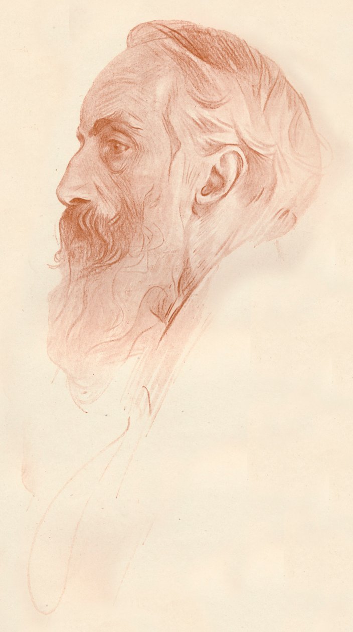 Profilstudie, c1921 av Philip de László