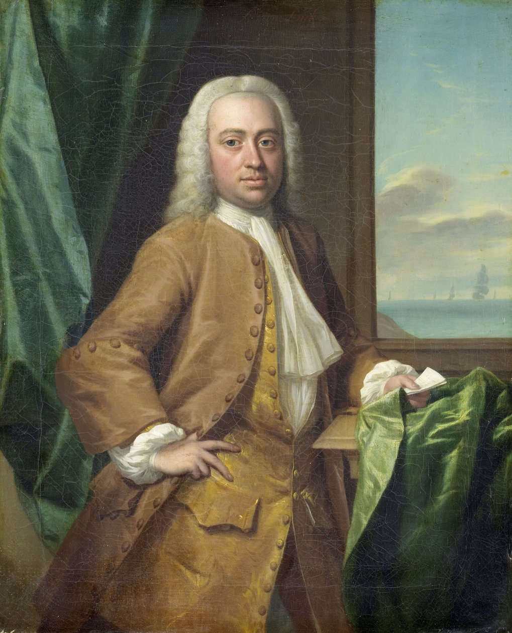 Isaac Parker (1702-55), köpman i Middelburg av Philip van Dijk