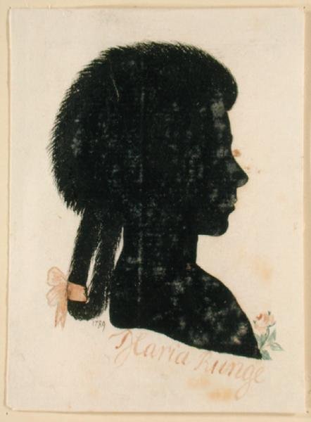 Maria Elisabeth Runge (f.1763), 1789 (indisk bläck på papper) av Philipp Otto Runge