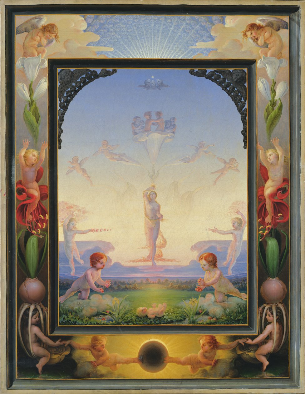 Morgen, 1808 swed av Philipp Otto Runge