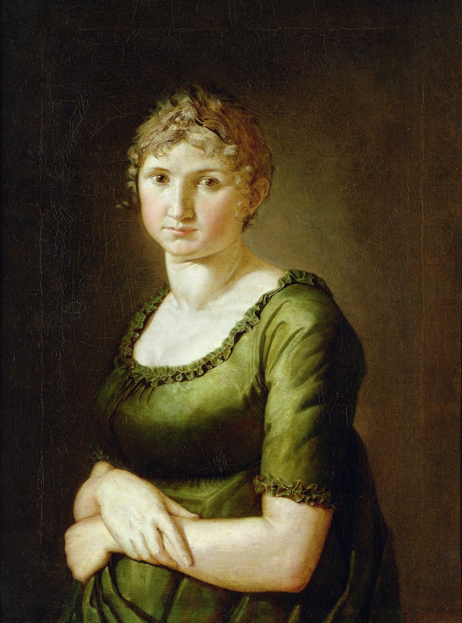 Pauline Runge (1785-1881), konstnärens hustru, 1805 av Philipp Otto Runge