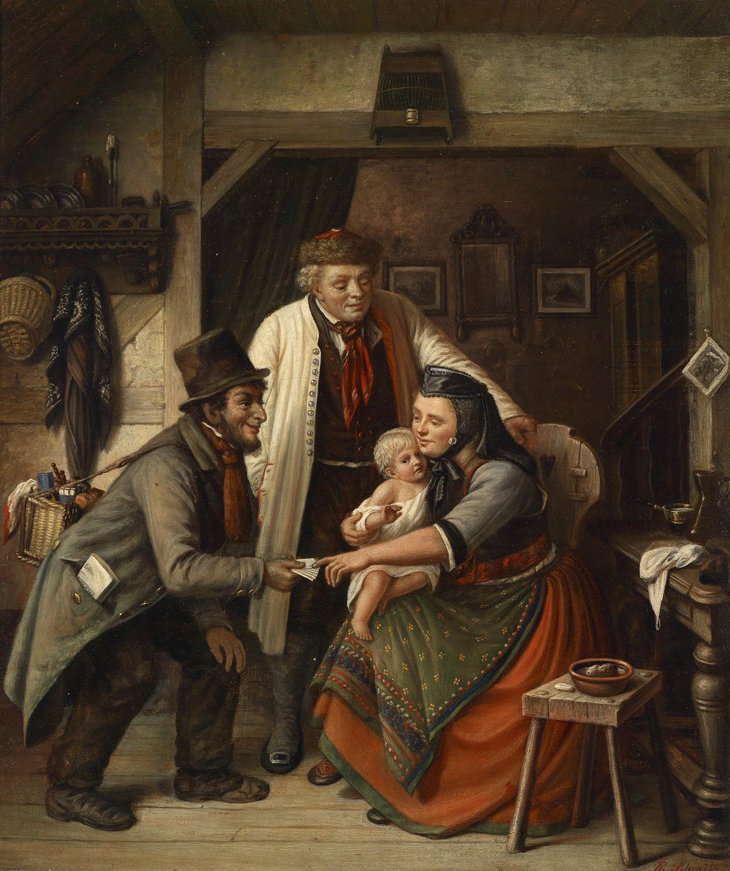 Der Losverkäufer av Philipp Schmitz