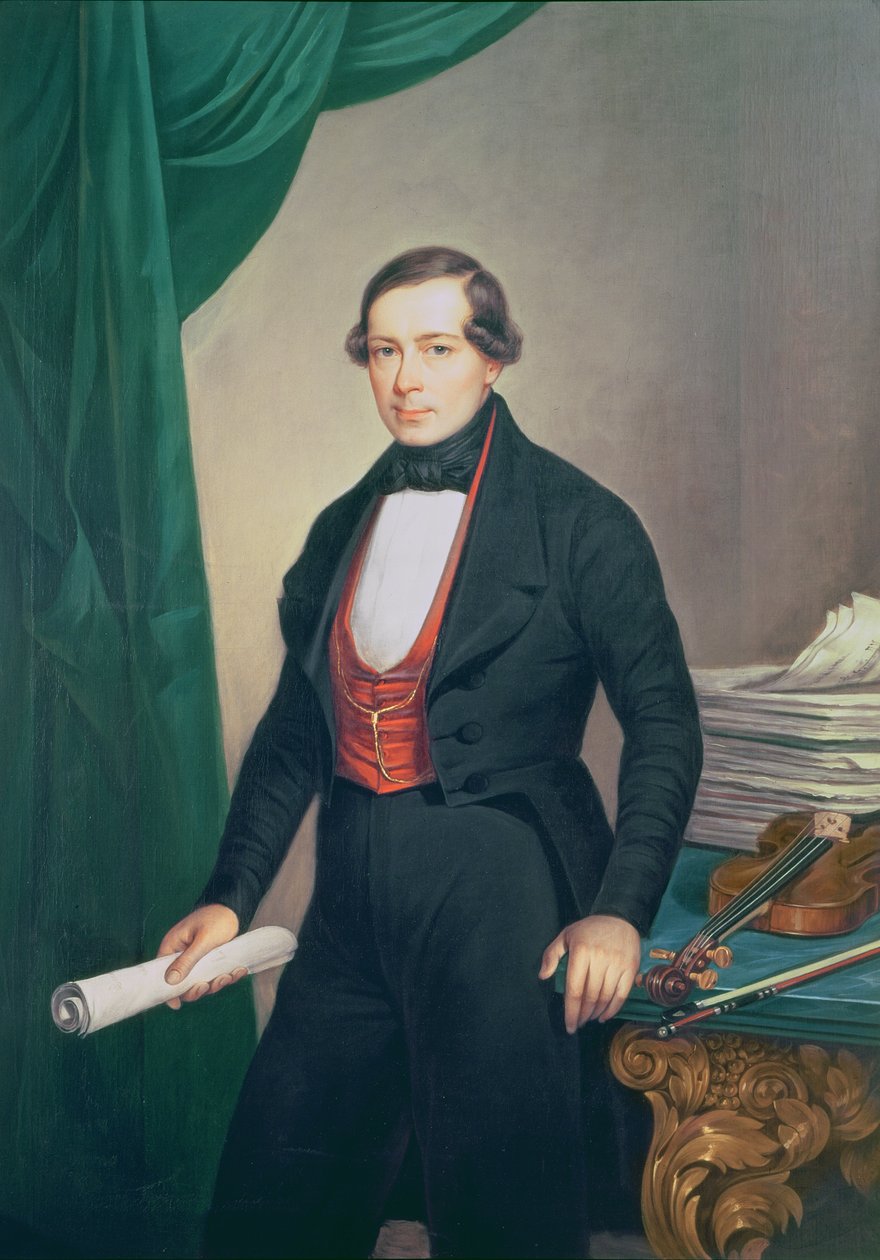 Joseph Lanner (1801-43) Kompositör och skapare av den moderna wienervalsen. av Philipp Steidler
