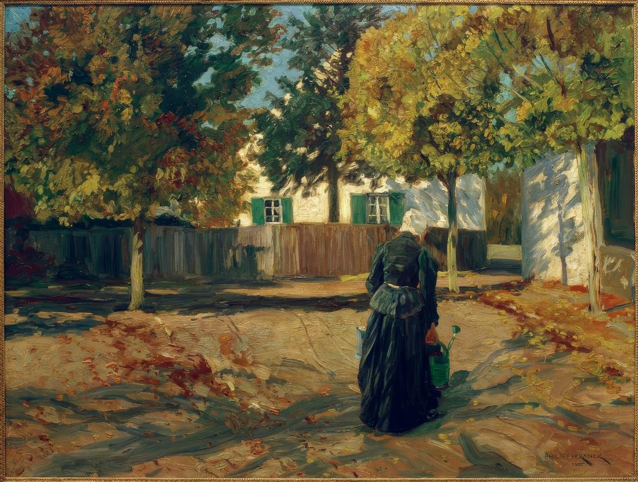 Höstsol av Philipp Franck