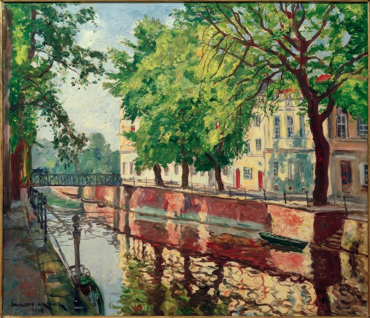 Potsdam stads kanal av Philipp Franck