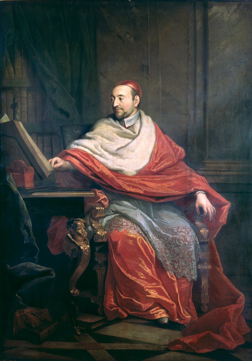 Kardinal Pierre de Berulle (1575-1629) av Philippe de Champaigne