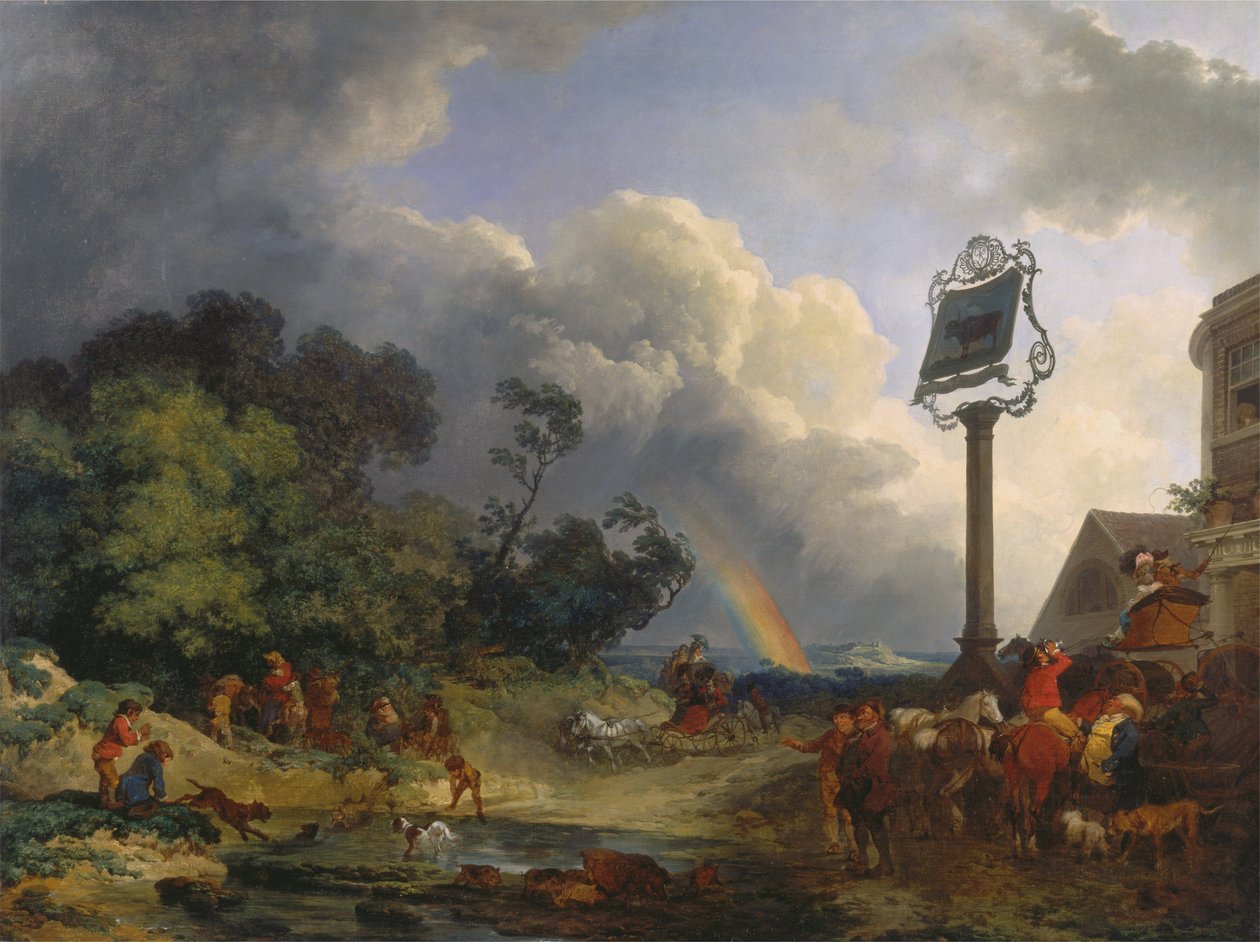 The Rainbow av Philippe Jacques de Loutherbourg