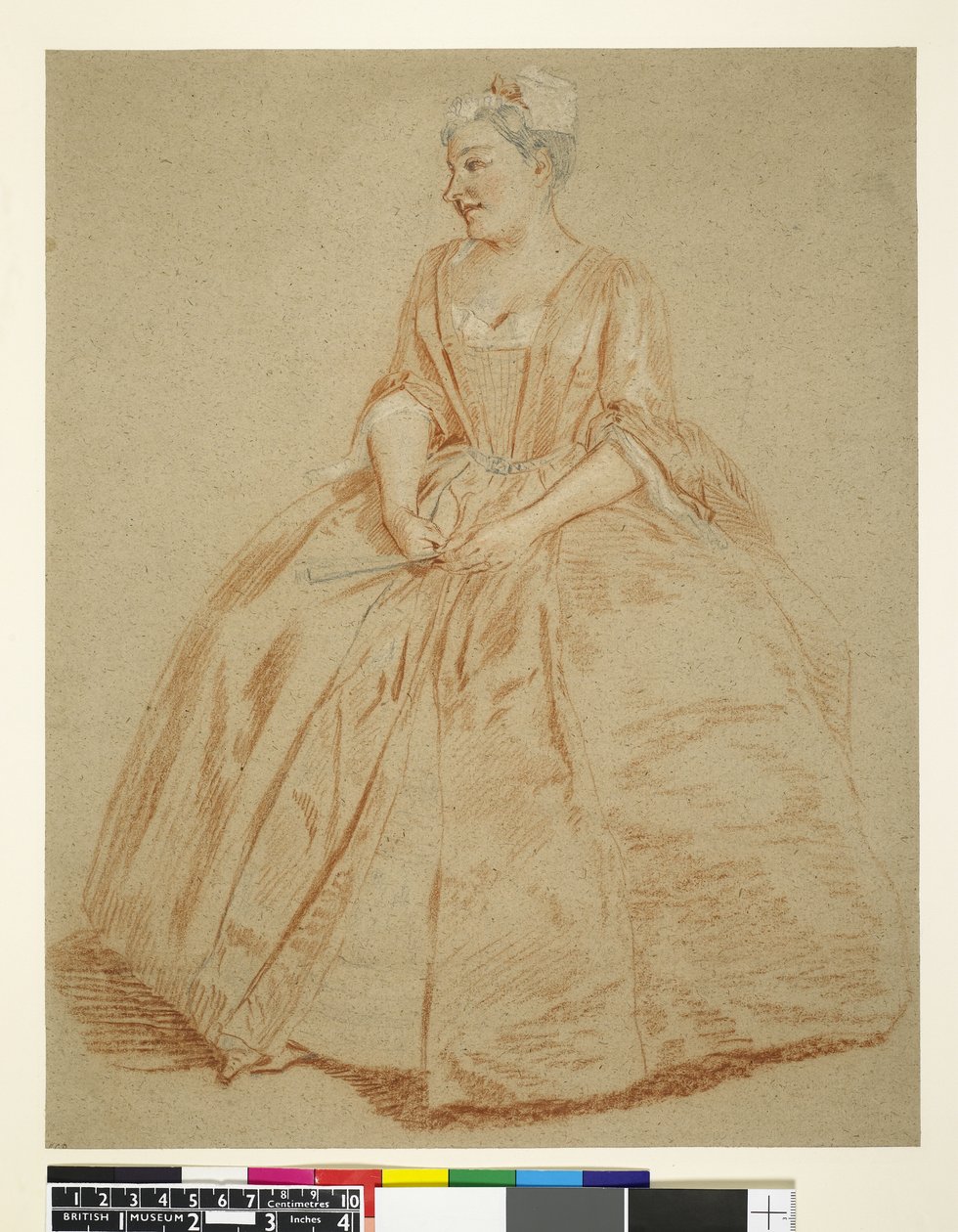 Francesca Cuzzoni (1696–1778), italiensk operasopran från barocktiden av Philippe Mercier