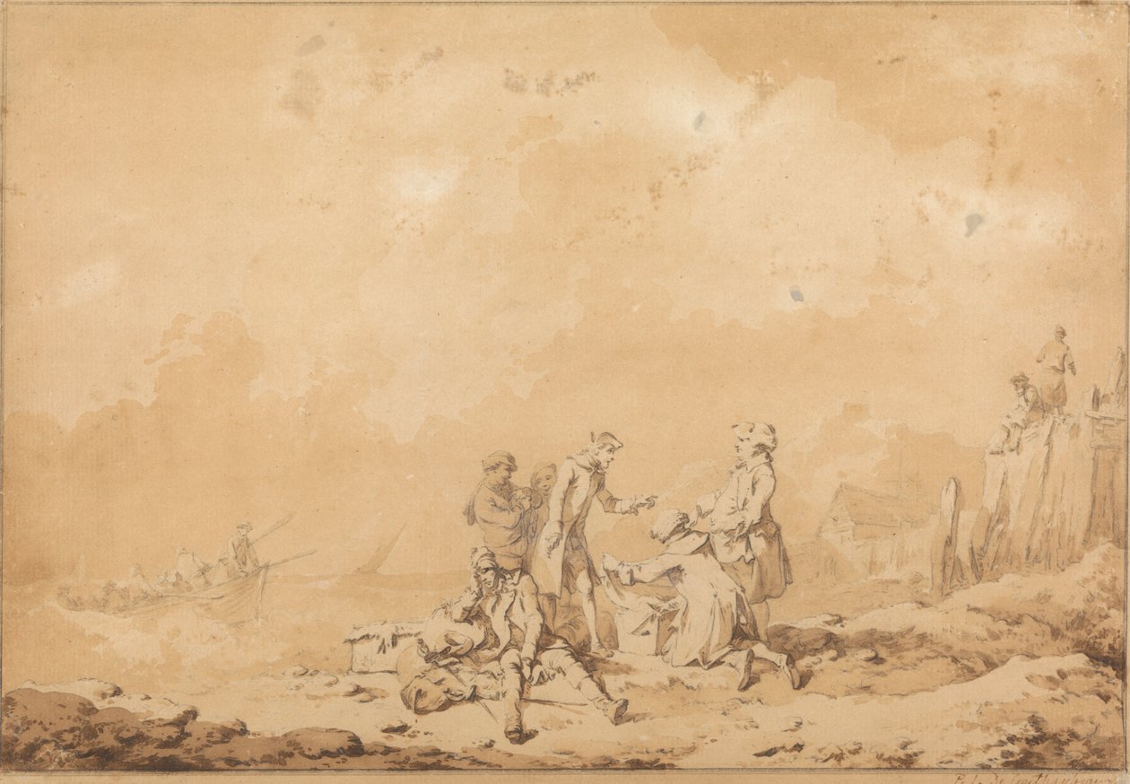 Smugglare av Philippe Jacques de Loutherbourg