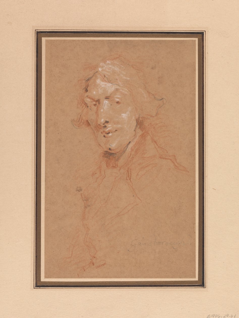 Thomas Gainsborough, R.A. av Philippe Jacques de Loutherbourg