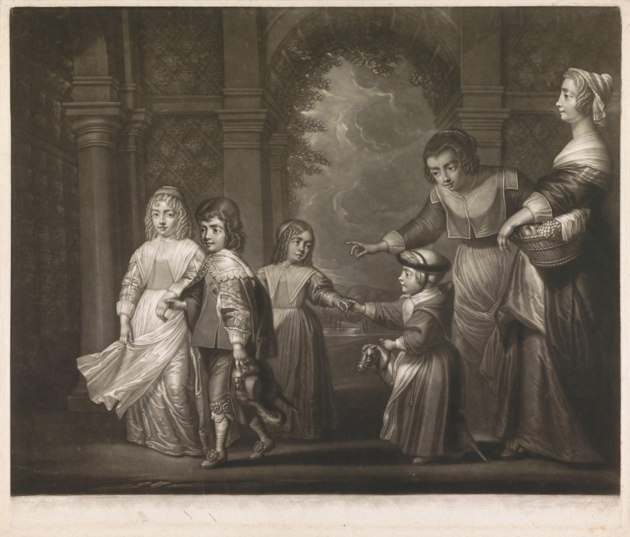 Rubens familj av Philippe Joseph Tassaert