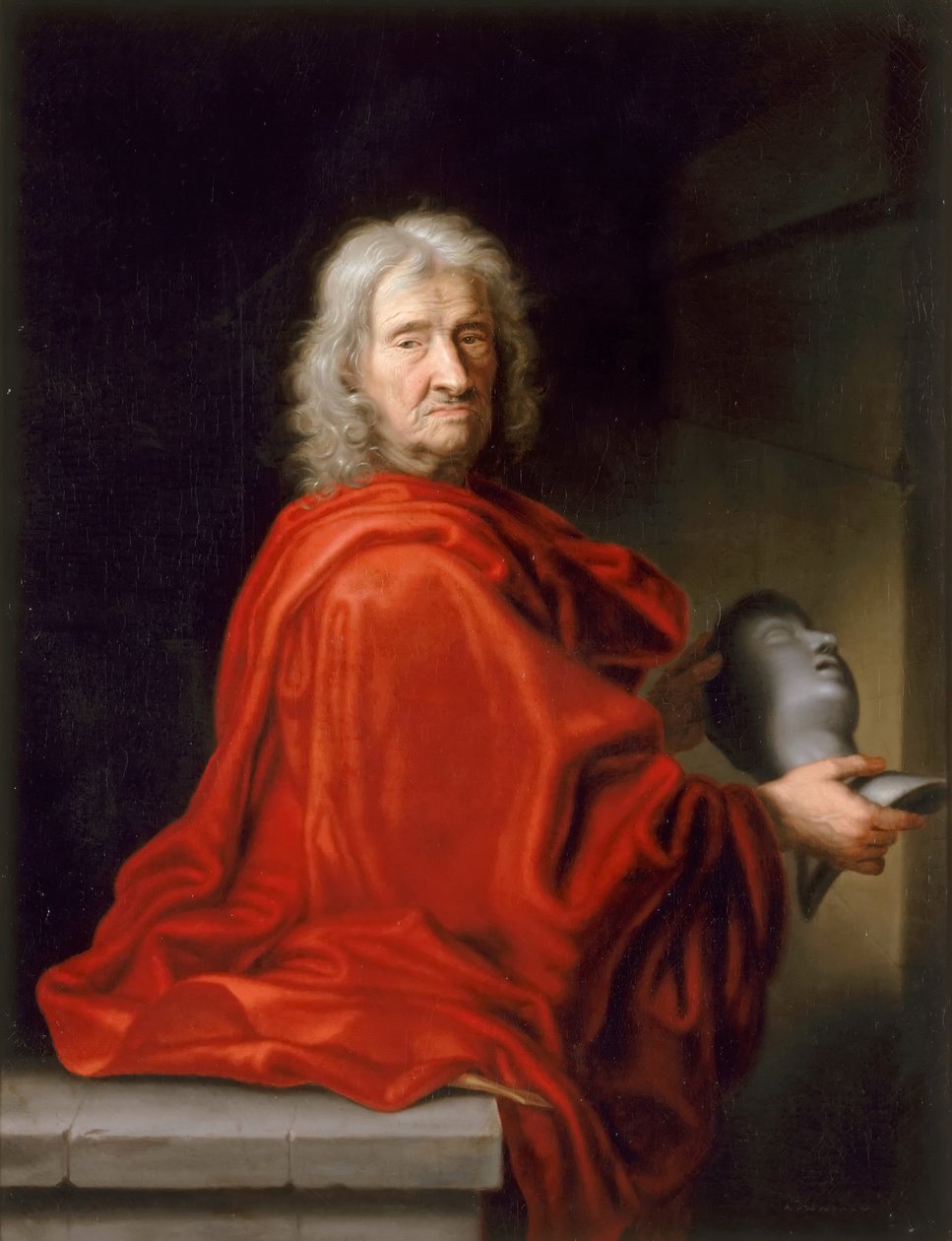 Porträtt av Philippe de Buyster 1595-1688 av Philippe Vignon