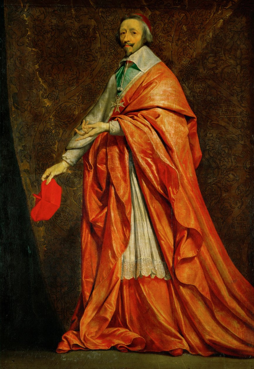 Kardinal Richelieu... av Philippe de Champaigne