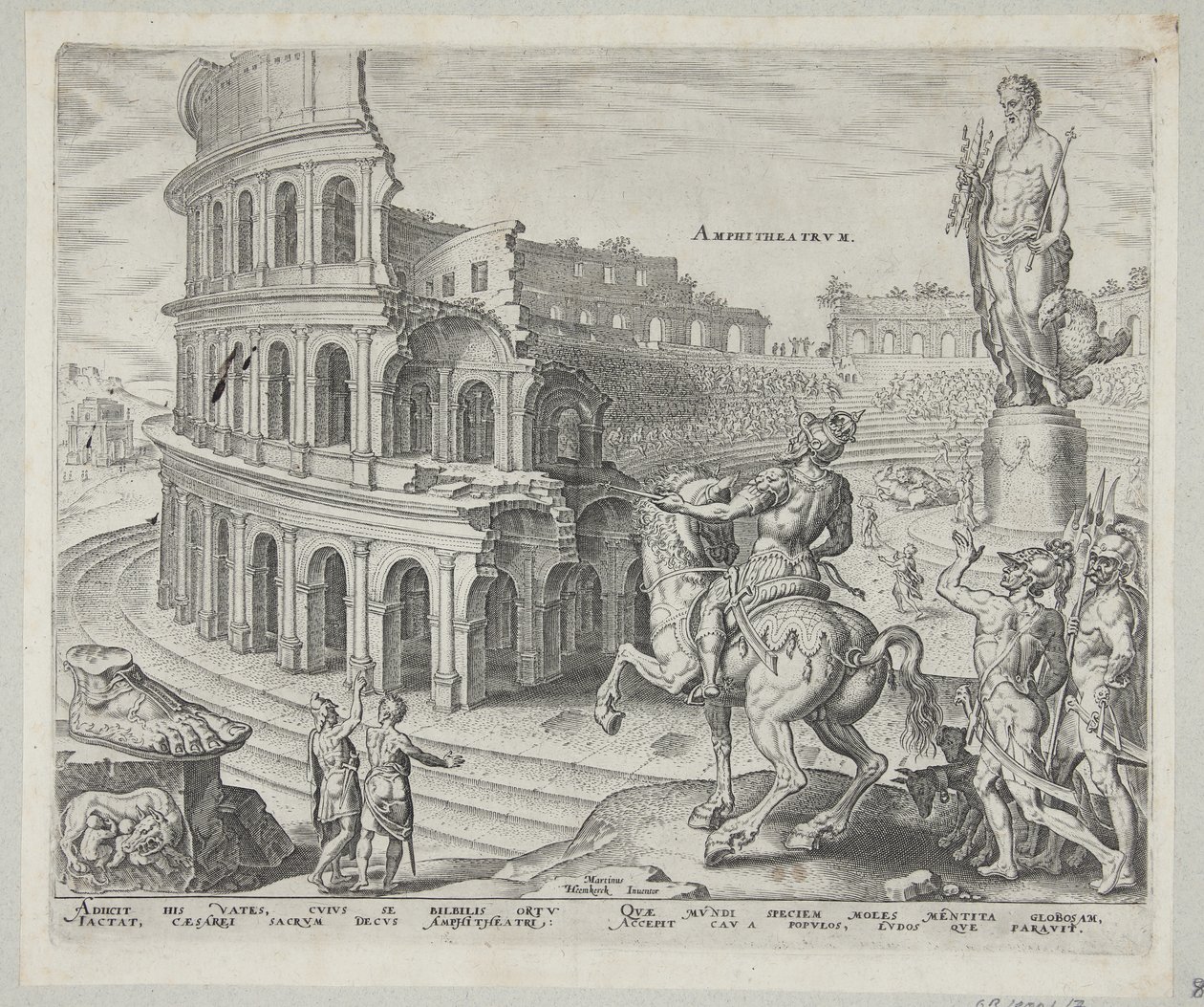 Colosseum i Rom av Philips Galle