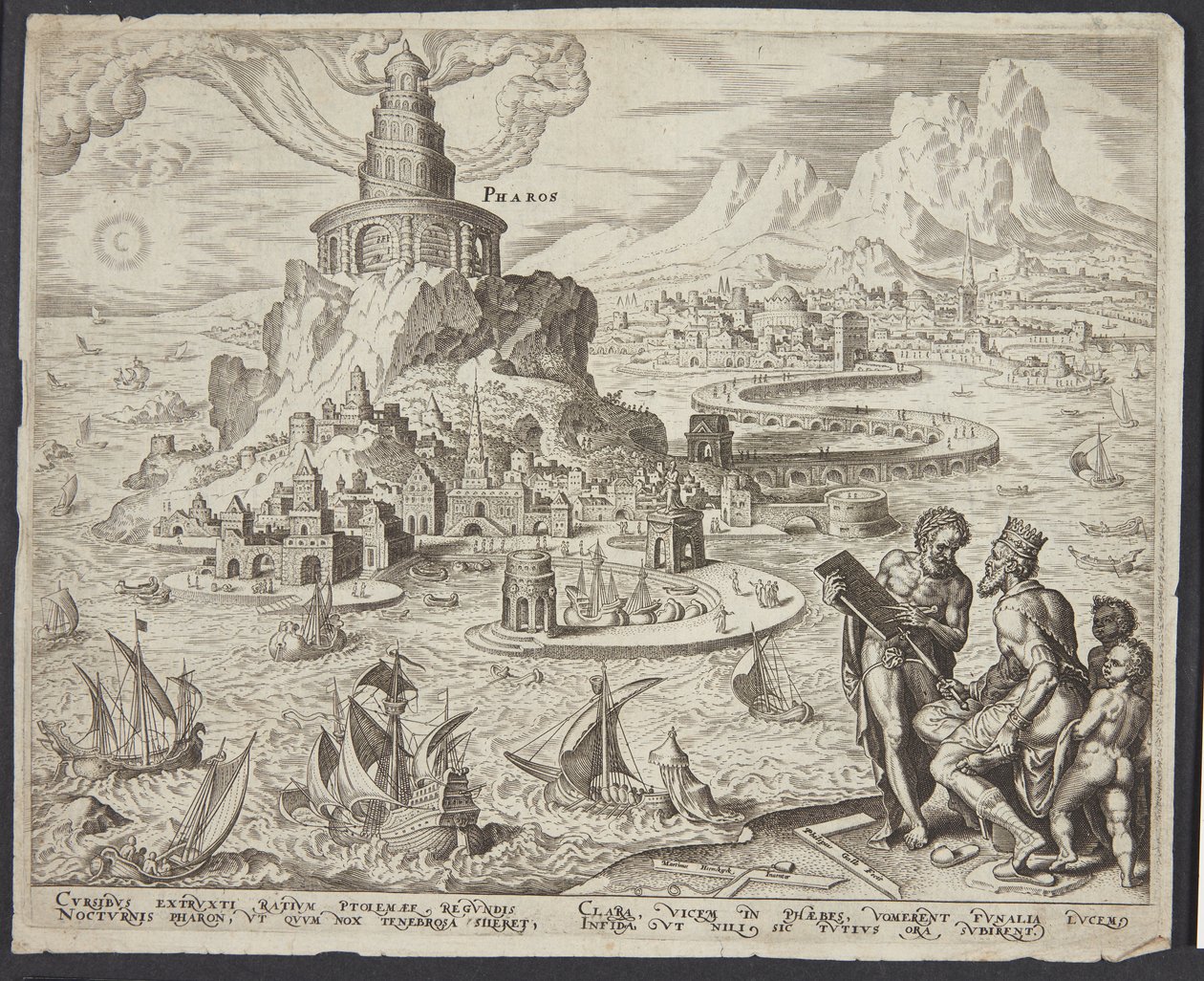 Fyren i Alexandria av Philips Galle