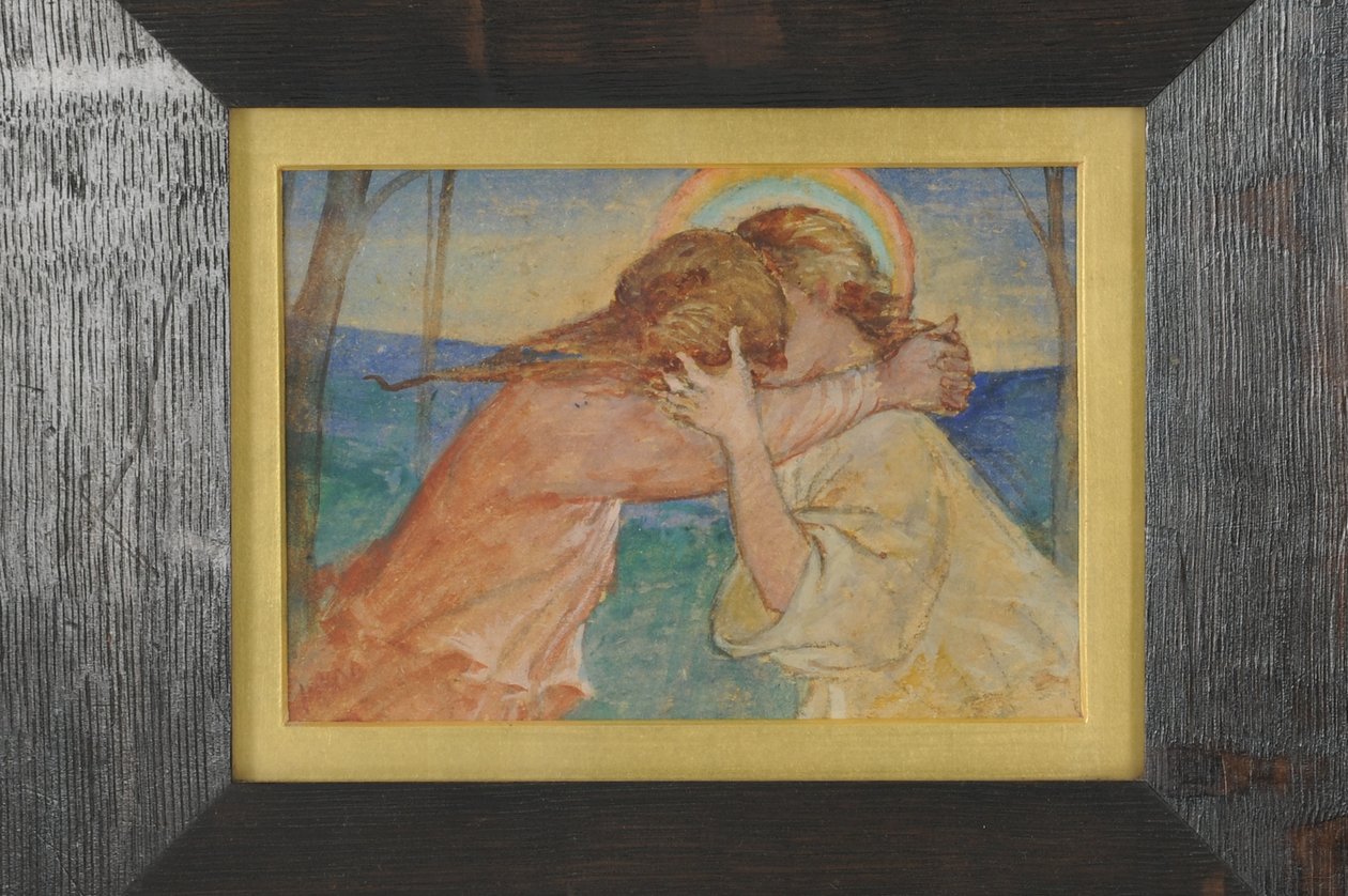 Möte i paradiset, ca 1906 av Phoebe Anna Traquair