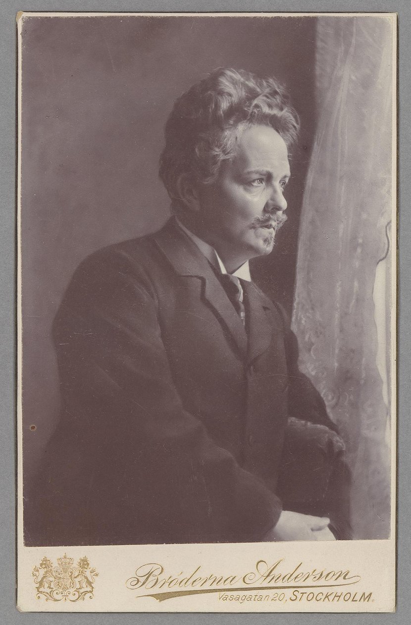 August Strindberg av Photo studio Andersson Bros.