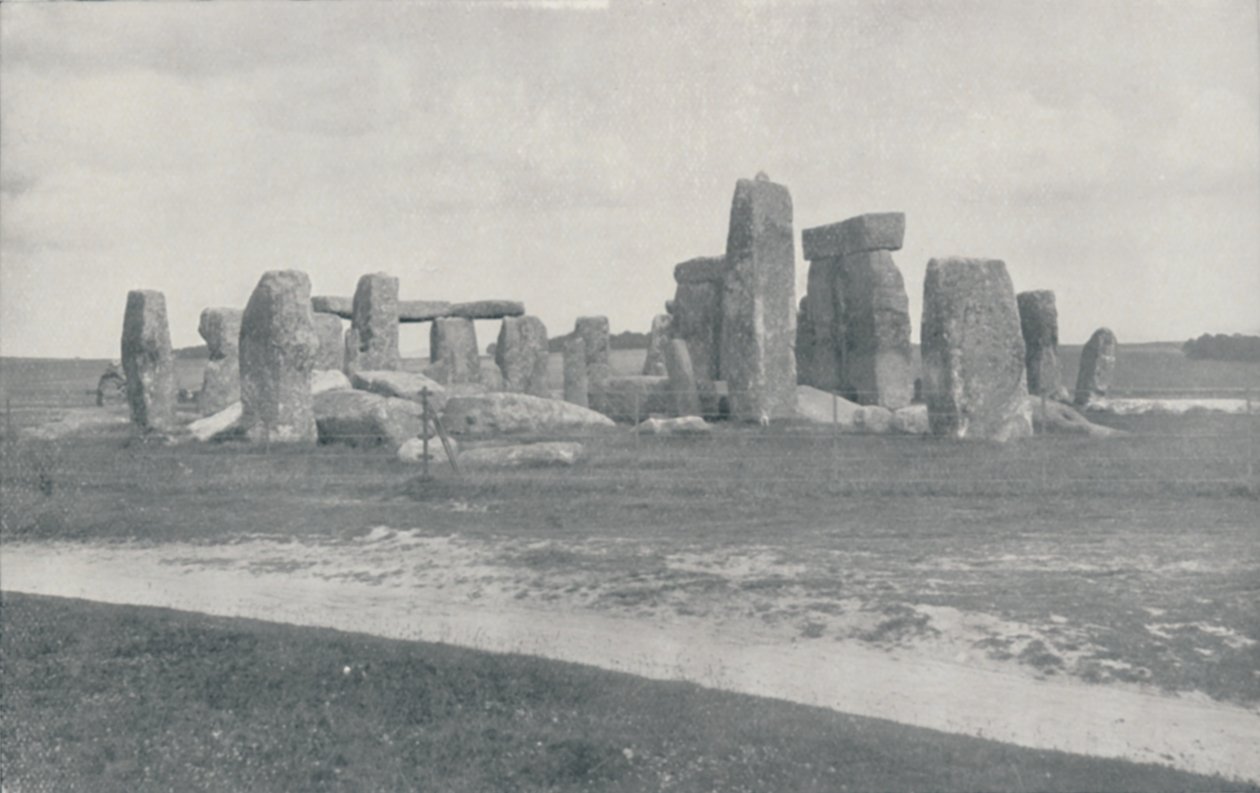 Stonehenge, 1910 av Photochrom Co Ltd of London