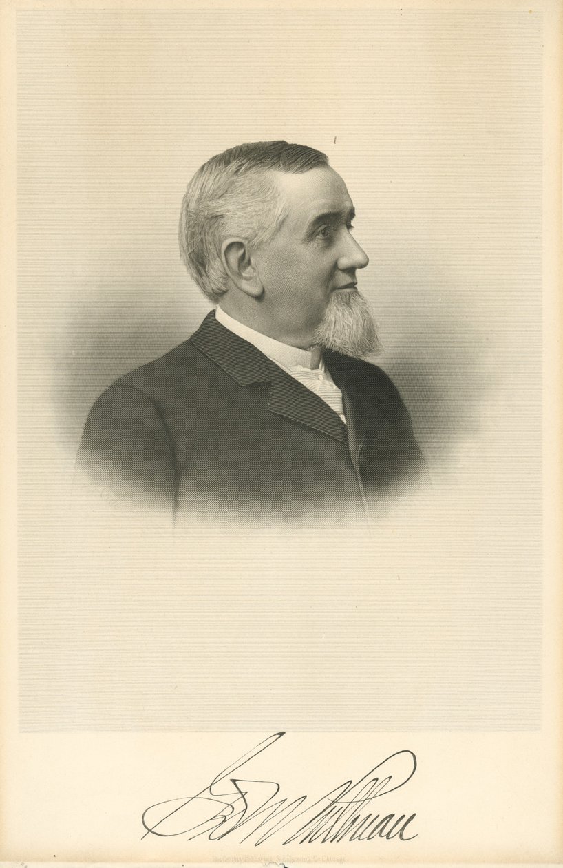 George Pullman (fotogravyr) av Photographer American