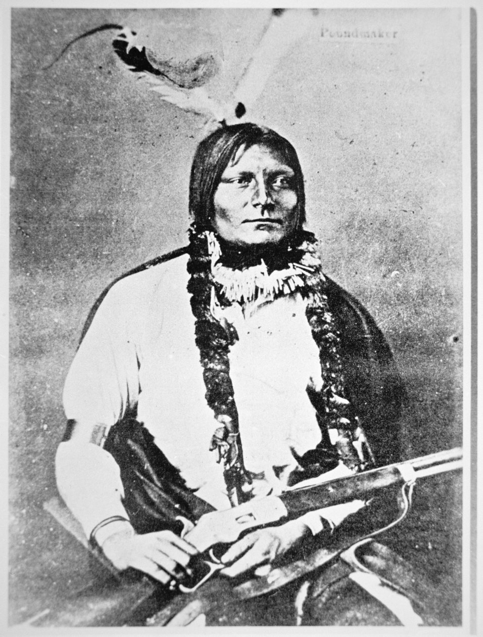 Poundmaker (s/v fotografi) av Photographer Canadian
