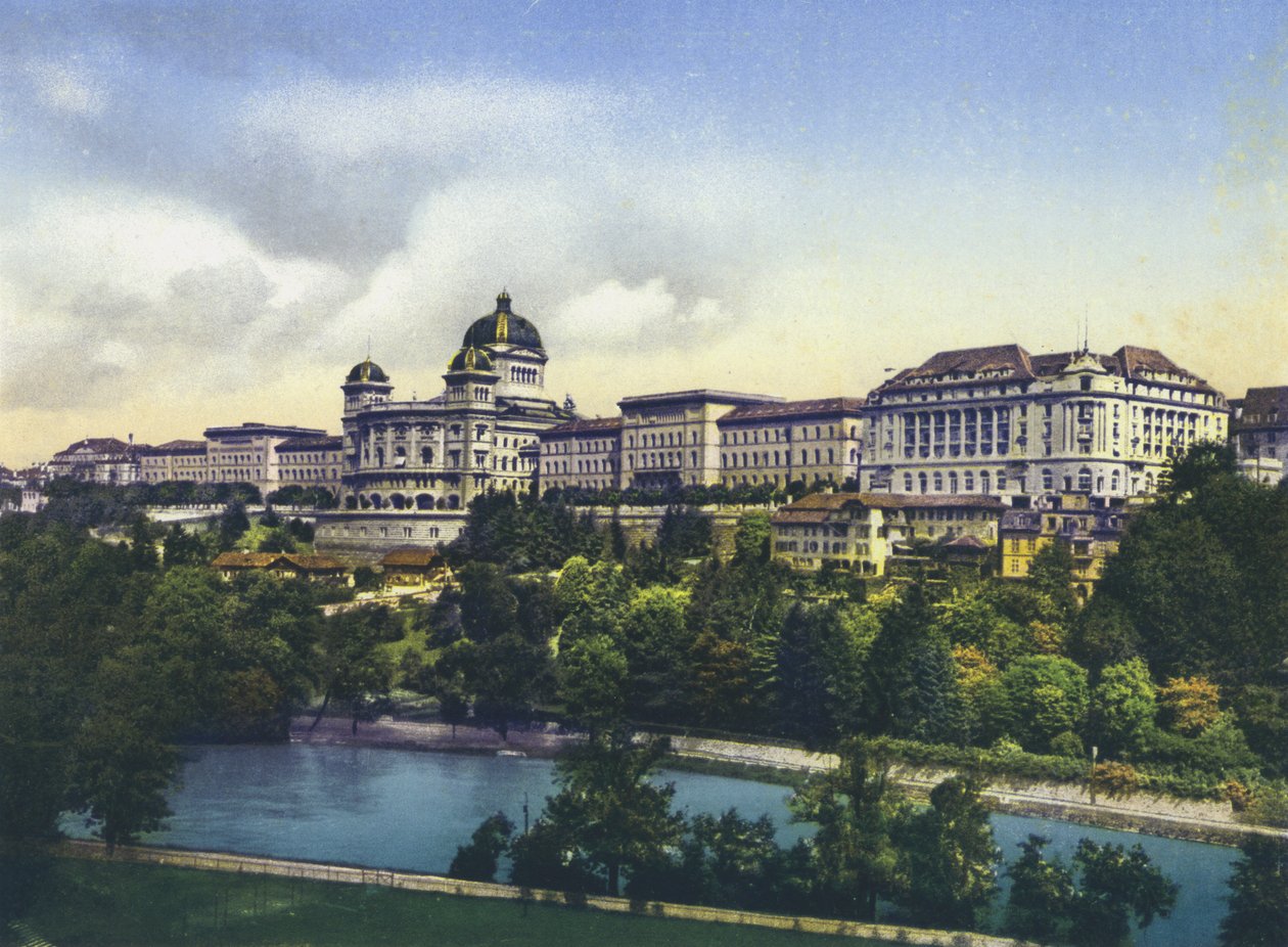 Bern, Federal Palace (foto) av Photographer Swiss