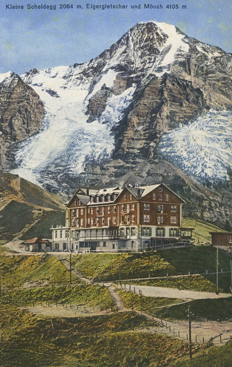 Kleine Scheidegg, Schweiz (färgfoto) av Photographer Swiss
