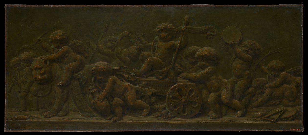 Bacchus triumf, 1780-talet. av Piat Joseph Sauvage