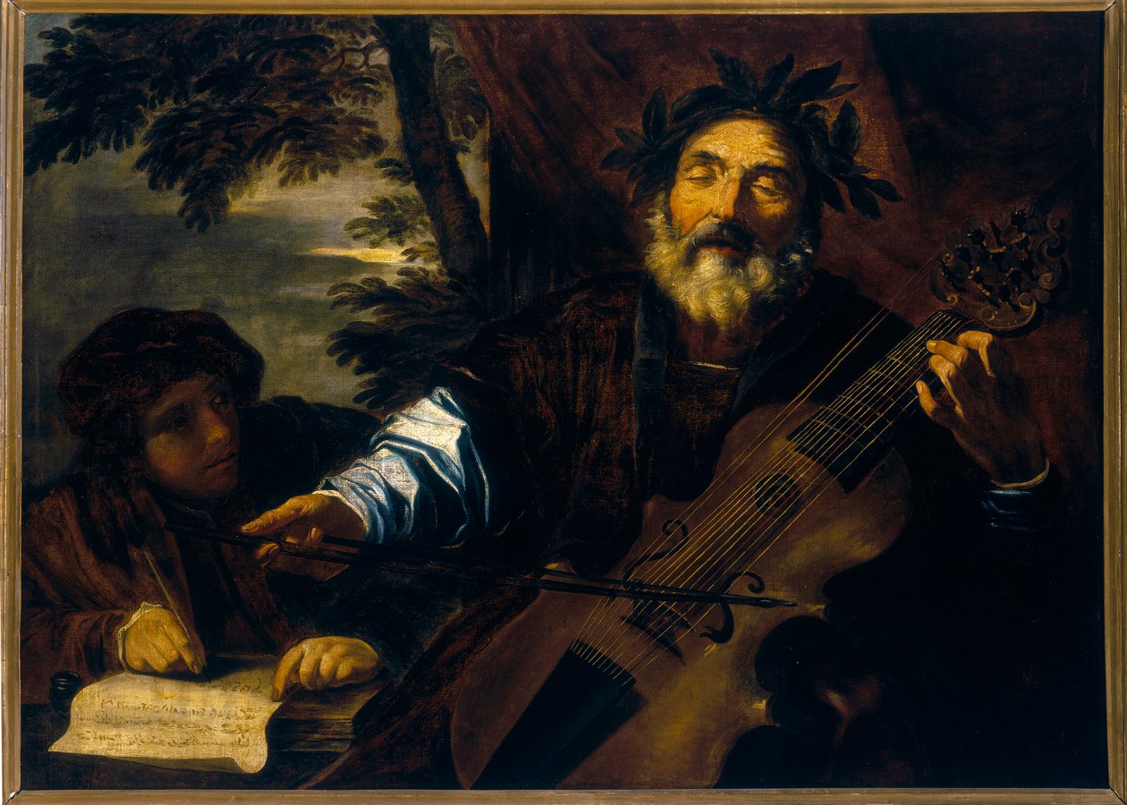 Homer av Pier Francesco Mola