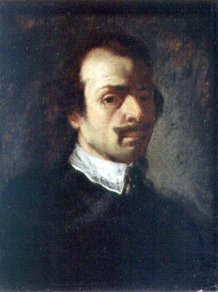 Självporträtt (olja på duk) av Pier Francesco Mola