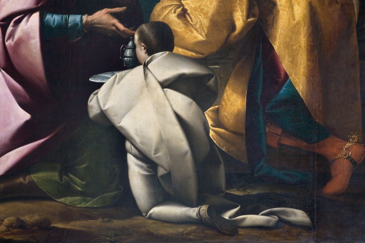 Tillbedjan av Magi av Pier Francesco Morazzone