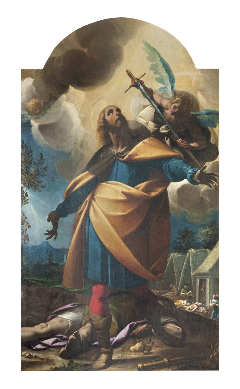 Sankt Karl, 1617 av Pier Francesco Morazzone