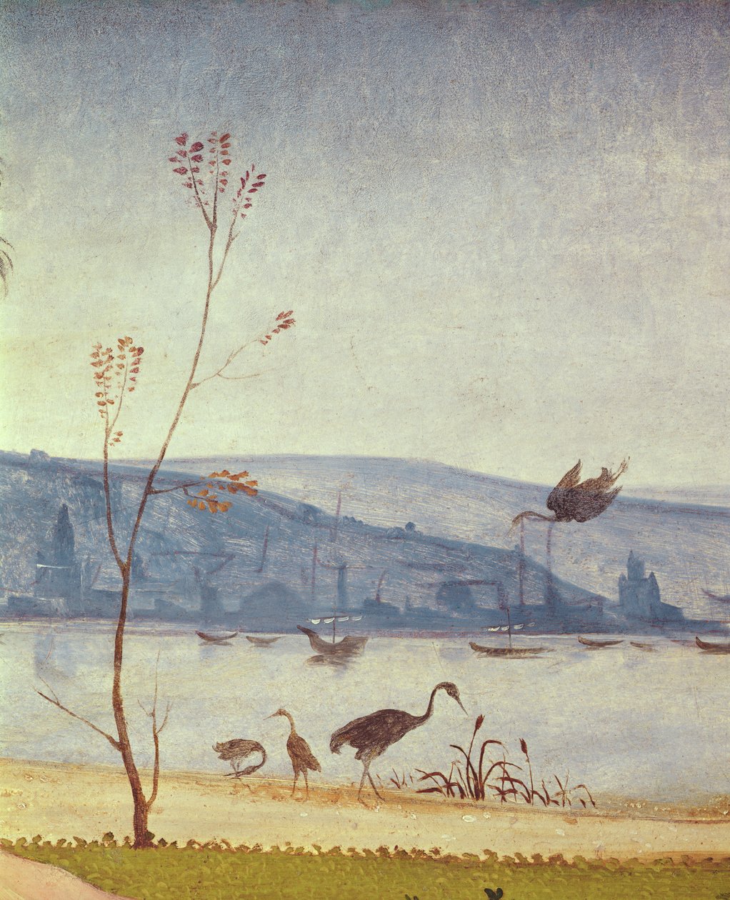 En satyr som sörjer över en nymf c.1495 (olja på poppel) (detalj av 4352) av Piero di Cosimo