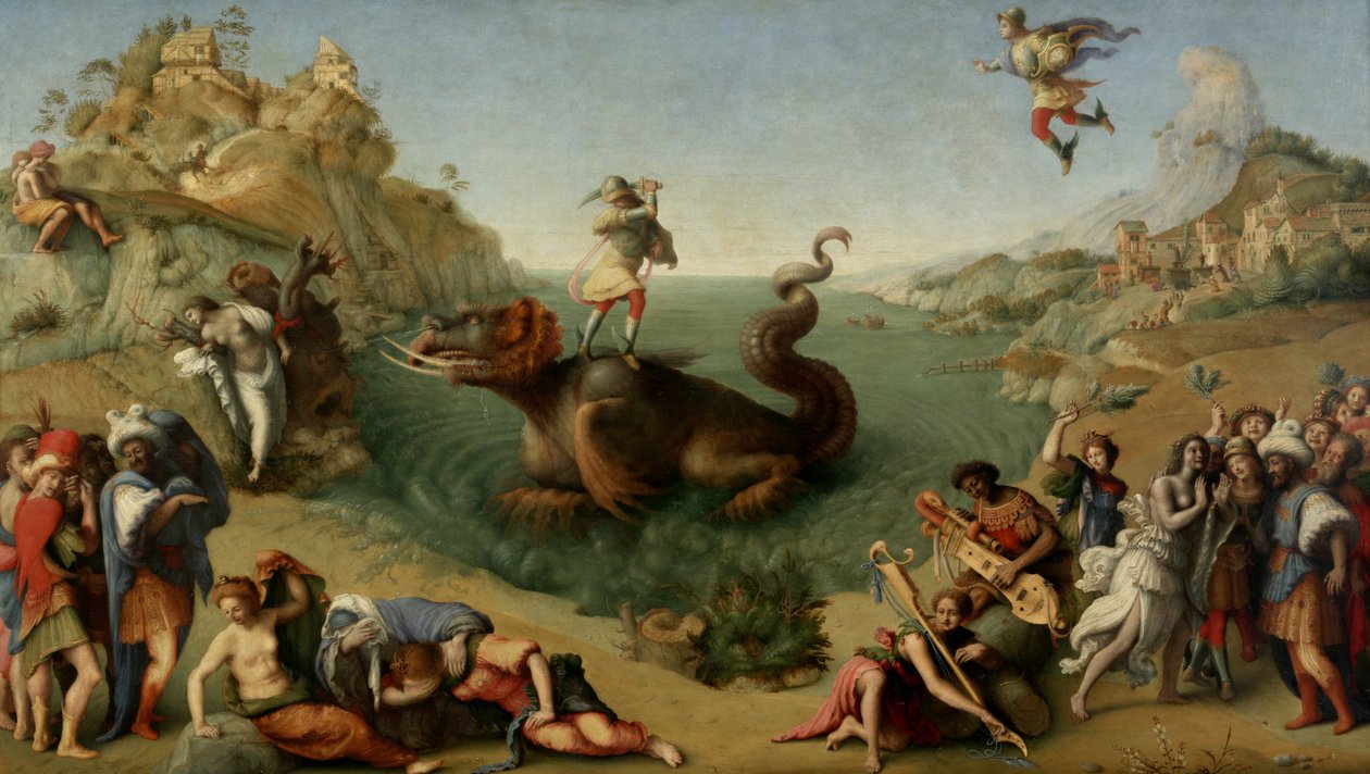 Befrielse av Andromeda av Piero di Cosimo