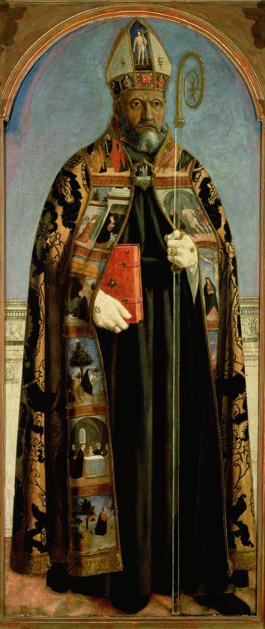 St Augustine av Piero della Francesca