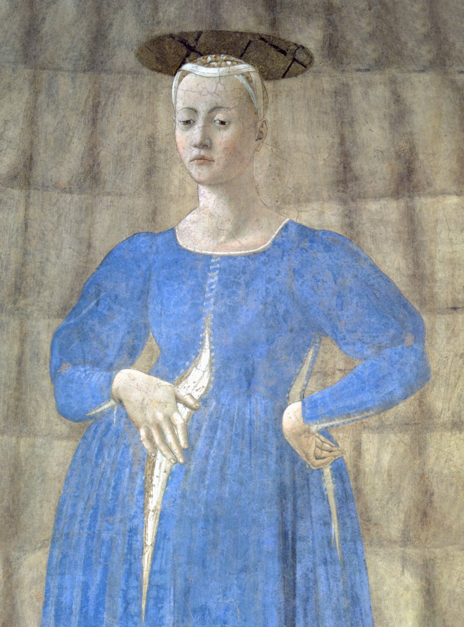 The Madonna del Parto, c.1450-70 (maelezo) (tazama pia 75561, 172471 na 172472)swed av Piero della Francesca