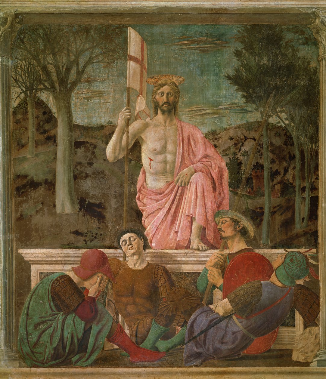 Uppståndelsen, c.1463 av Piero della Francesca