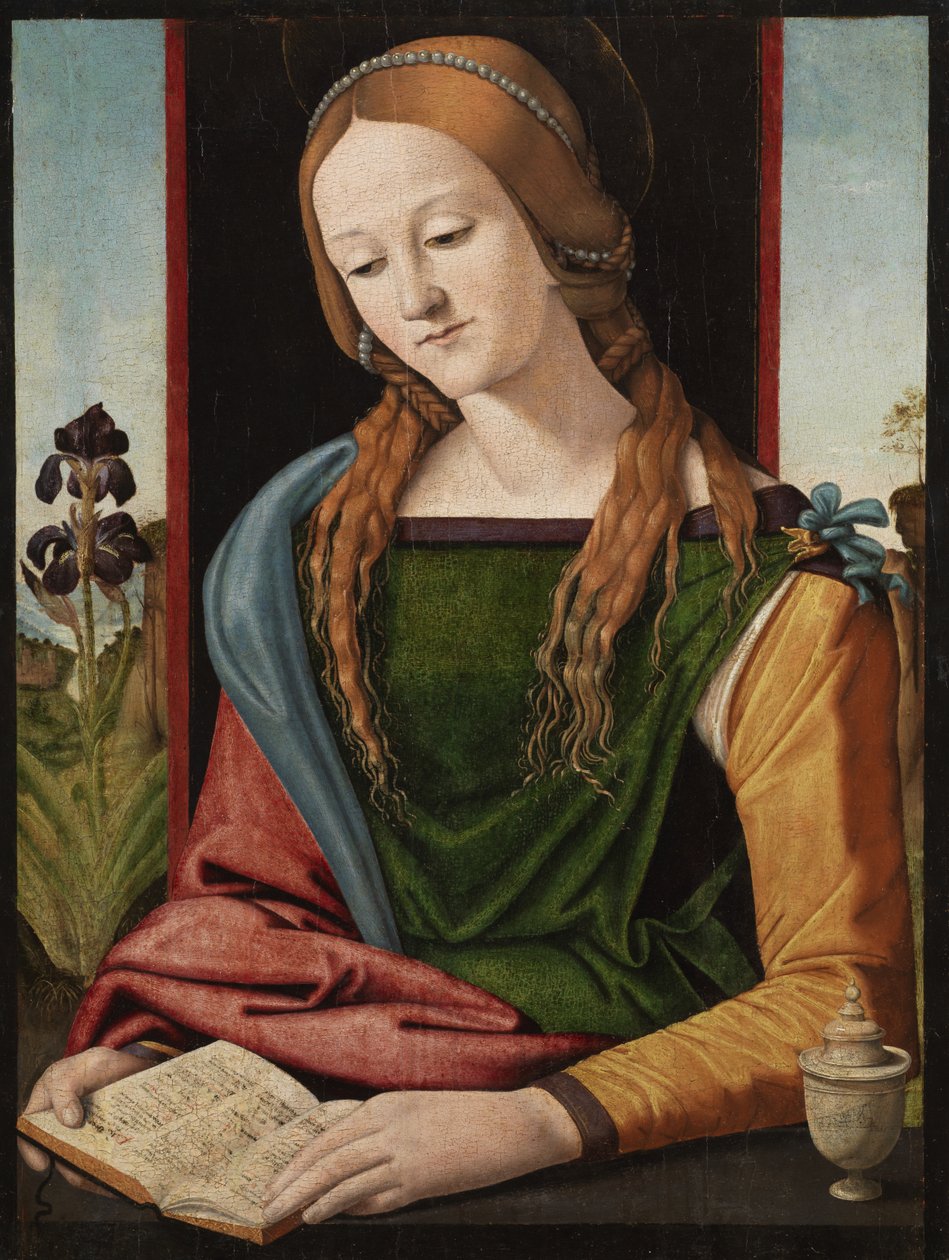 Magdalen Reading, c.1500-20 av Piero di Cosimo