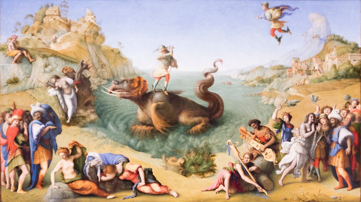 Perseus befriar Andromeda av Piero di Cosimo