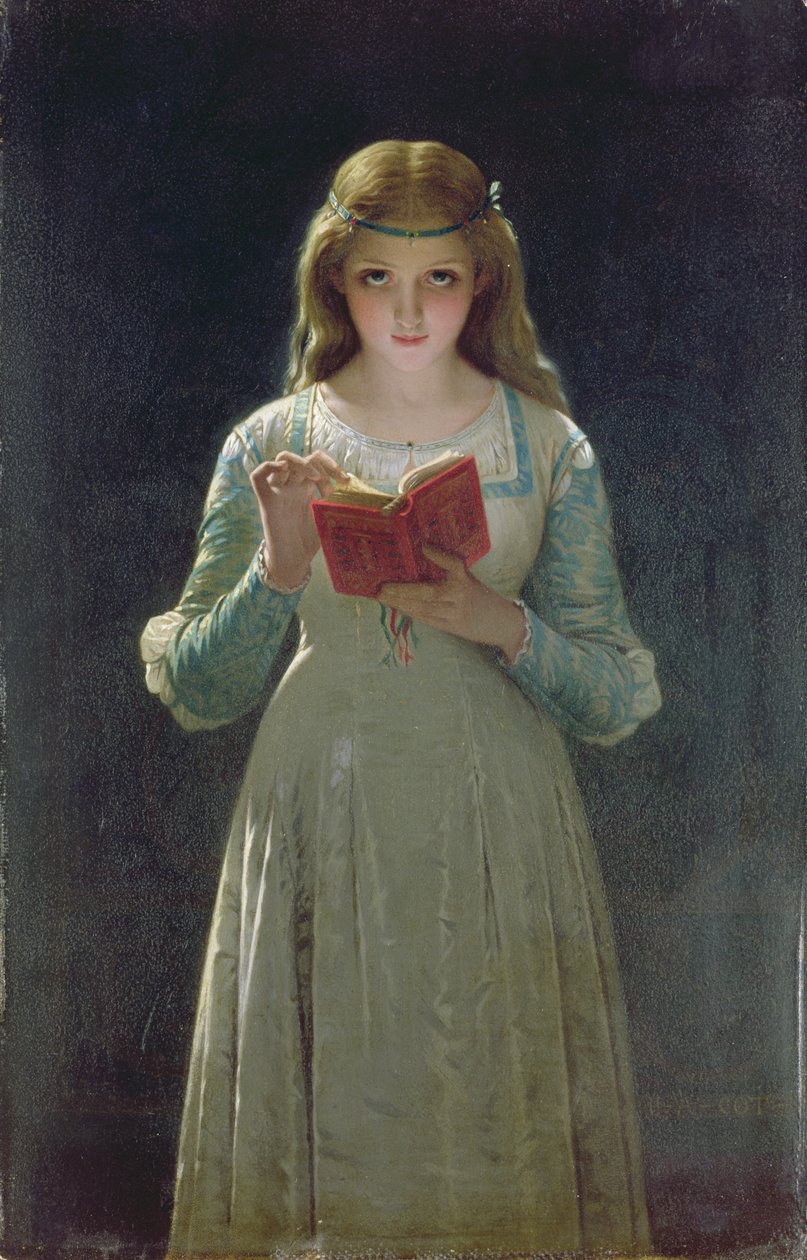 Läsaren av Pierre Auguste Cot