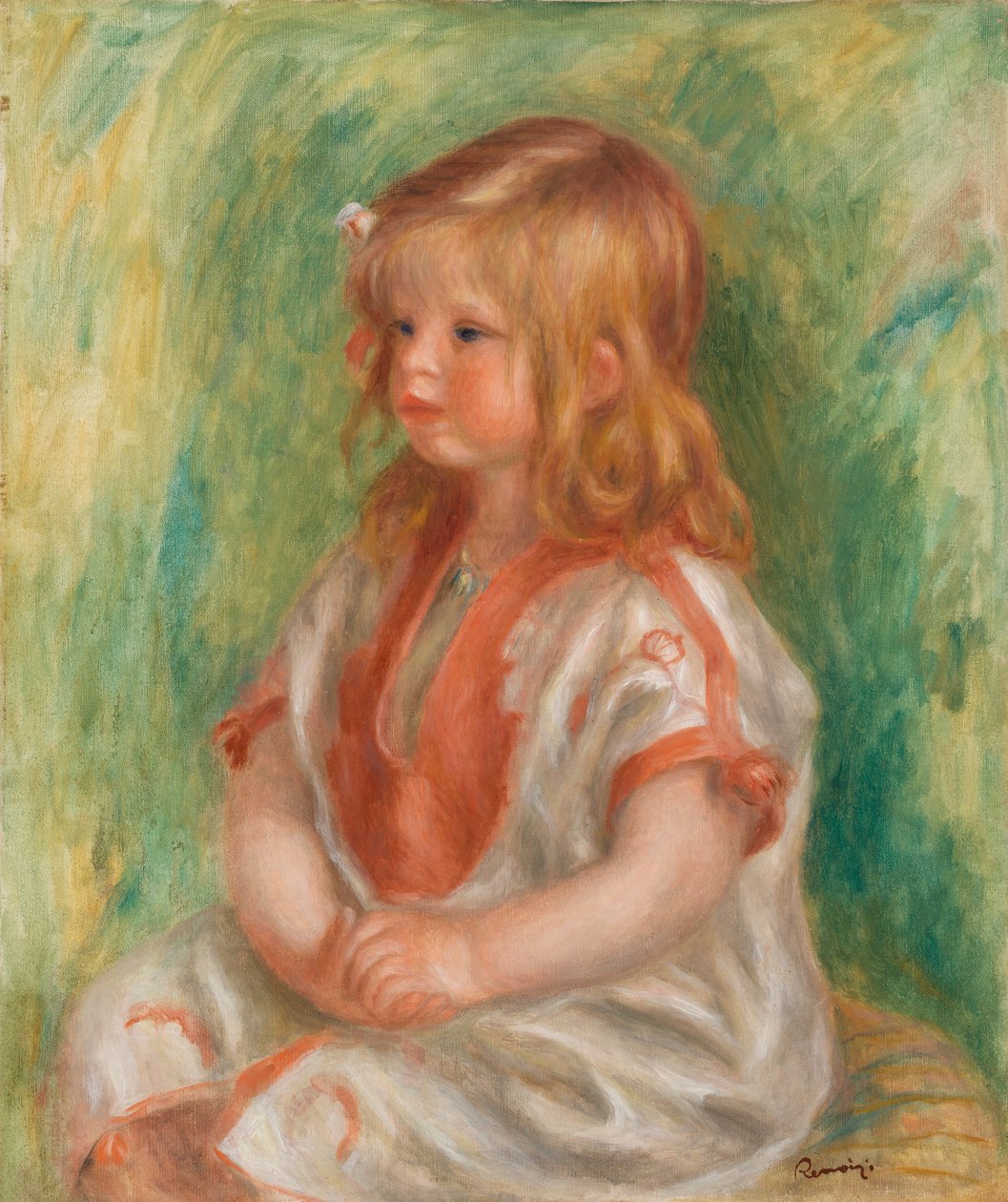 Claude Renoir av Pierre Auguste Renoir