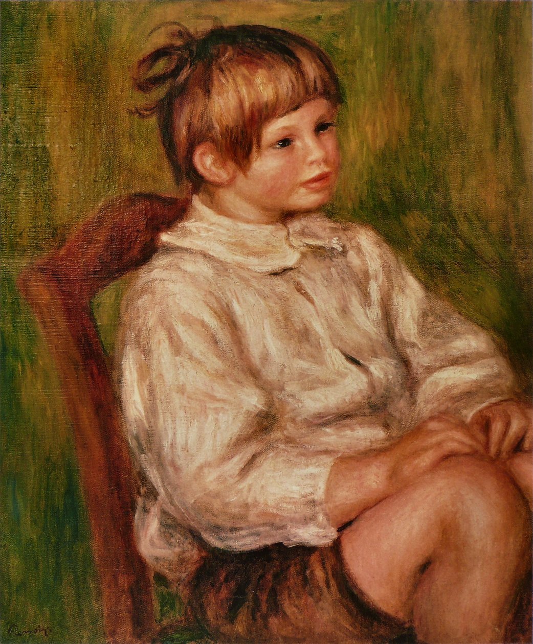 Coco (Claude Renoir) av Pierre Auguste Renoir