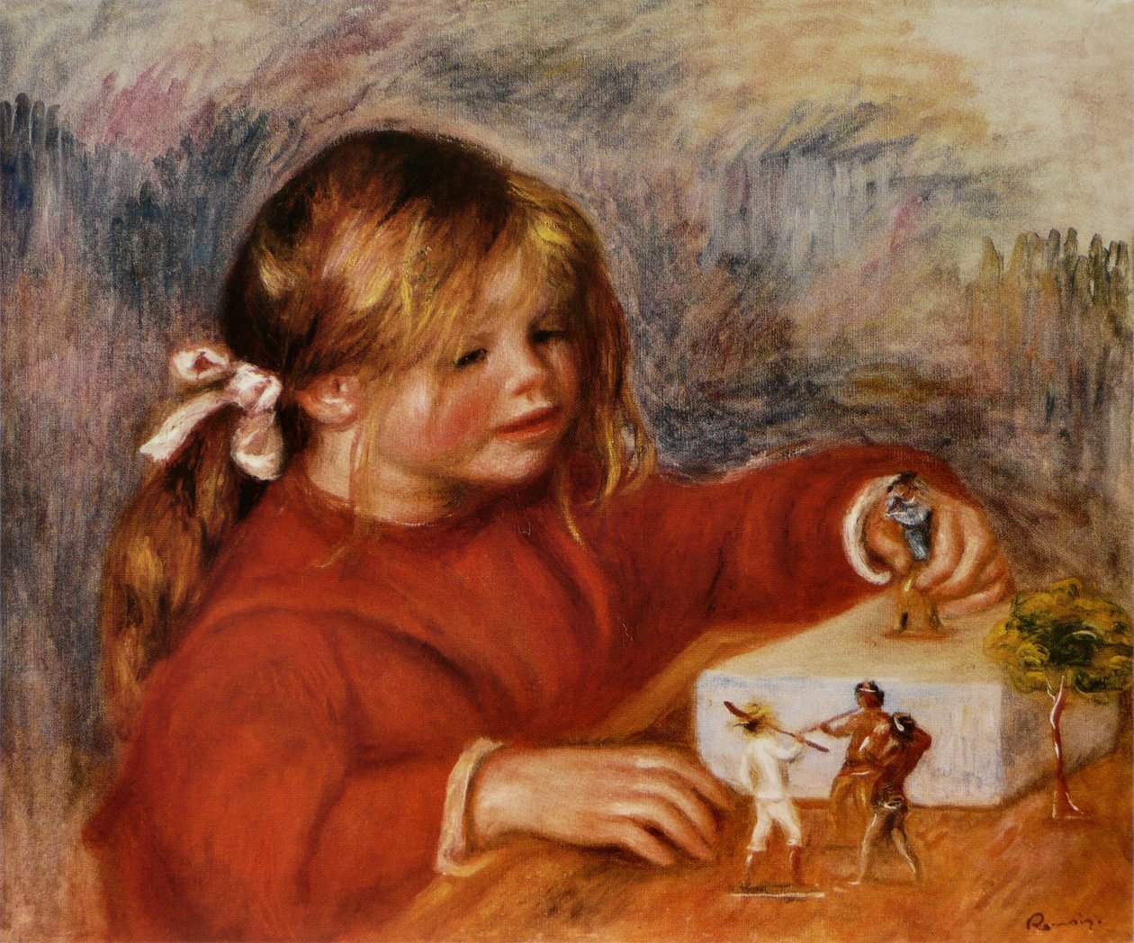 Coco jouant av Pierre Auguste Renoir